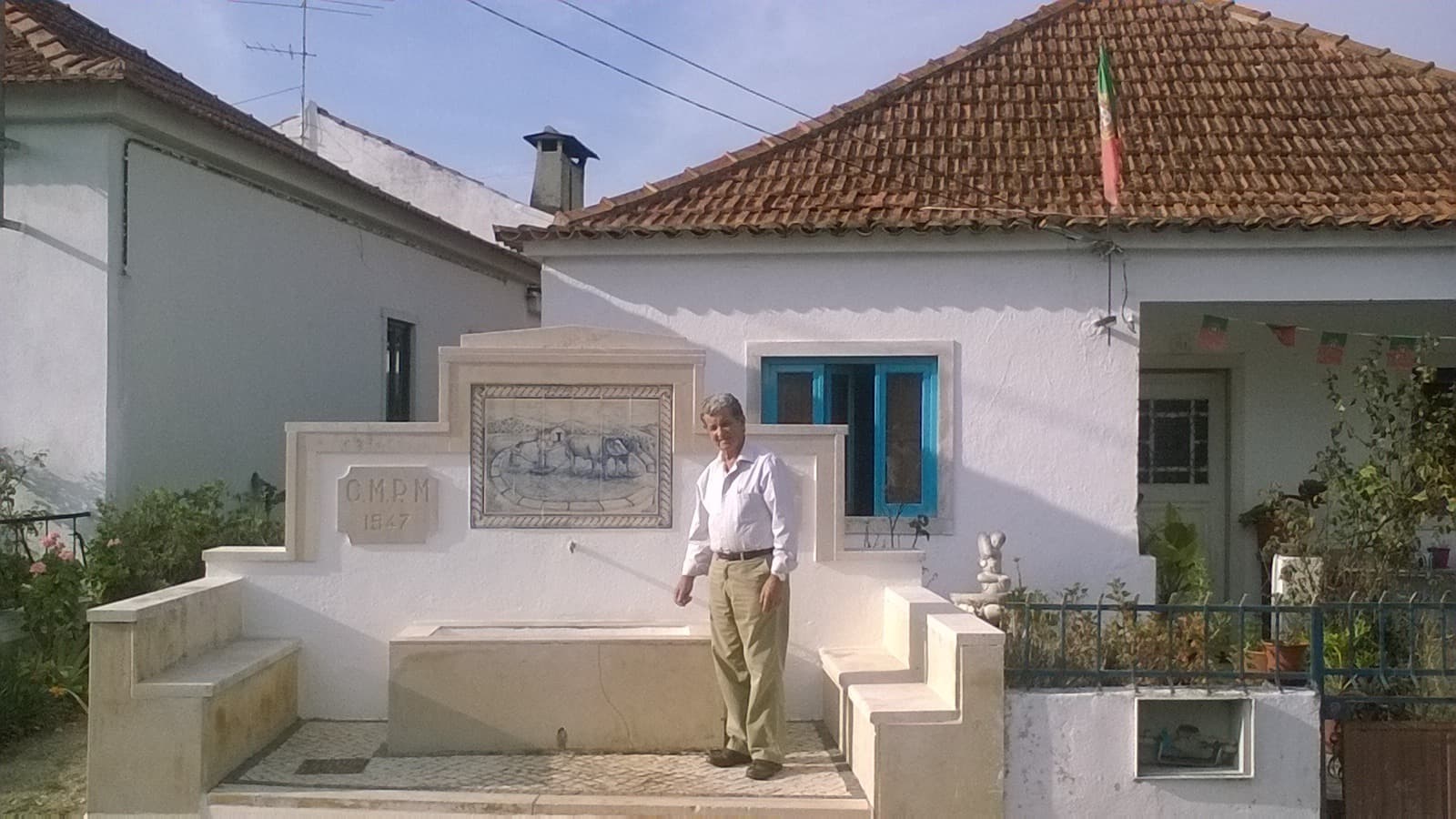 Restauro da fonte das Eiras da Lagoa